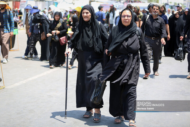 زائرین اربعین حسینی در نجف اشرف