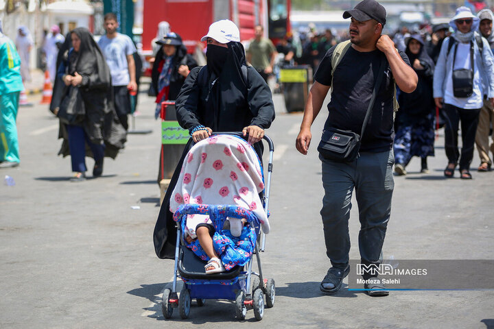 زائرین اربعین حسینی در نجف اشرف