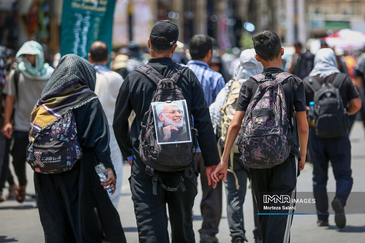 زائرین اربعین حسینی در نجف اشرف