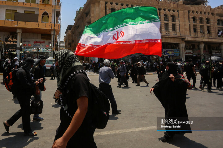 زائرین اربعین حسینی در نجف اشرف