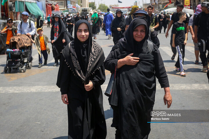 زائرین اربعین حسینی در نجف اشرف