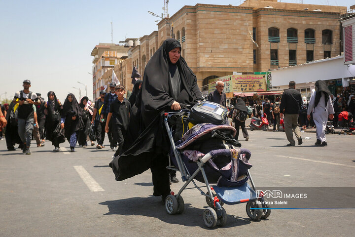 زائرین اربعین حسینی در نجف اشرف