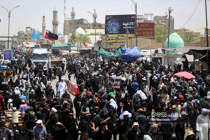 زائرین اربعین حسینی در نجف اشرف