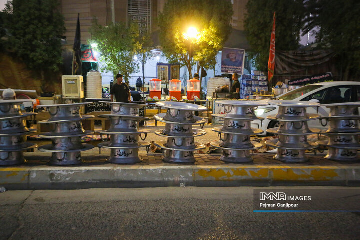 آماده‌سازی موکب‌های اربعین حسینی در کربلا