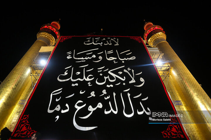 حرم امام علی(ع) در آستانه اربعین حسینی