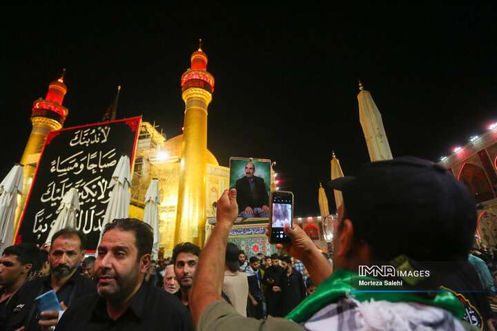 حرم امام علی(ع) در آستانه اربعین حسینی