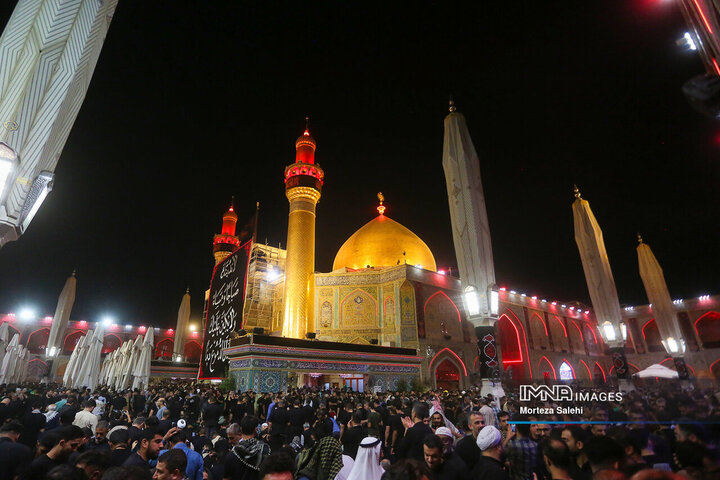حرم امام علی(ع) در آستانه اربعین حسینی