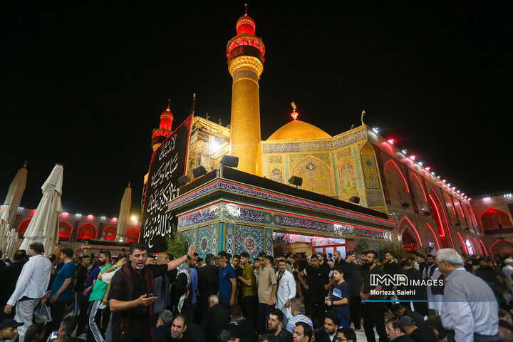 حرم امام علی(ع) در آستانه اربعین حسینی