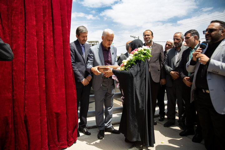 آیین بهره‌برداری از ۱۴ کیلومتر مسیر رینگ چهارم ترافیکی اصفهان