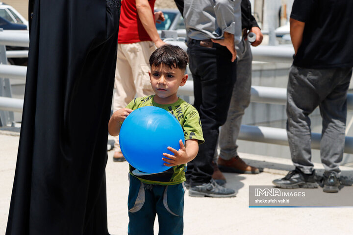 آیین بهره‌برداری از ۱۴ کیلومتر مسیر رینگ چهارم ترافیکی اصفهان