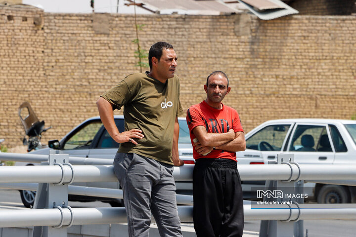 آیین بهره‌برداری از ۱۴ کیلومتر مسیر رینگ چهارم ترافیکی اصفهان