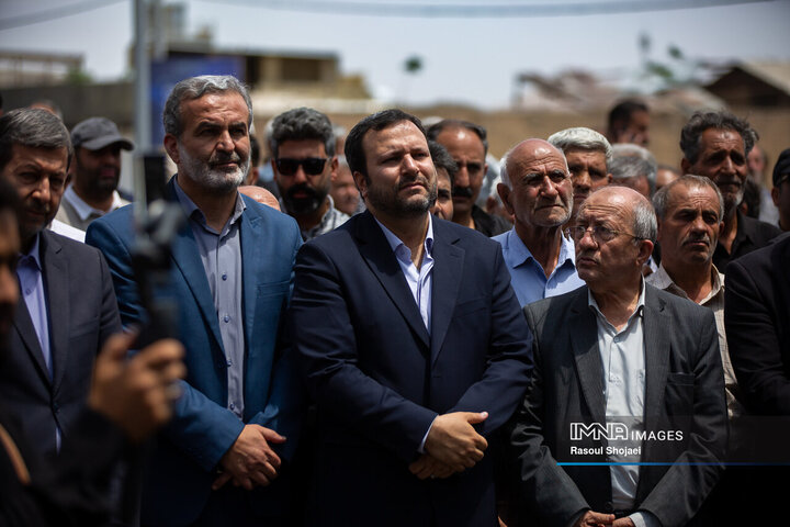 آیین بهره‌برداری از ۱۴ کیلومتر مسیر رینگ چهارم ترافیکی اصفهان