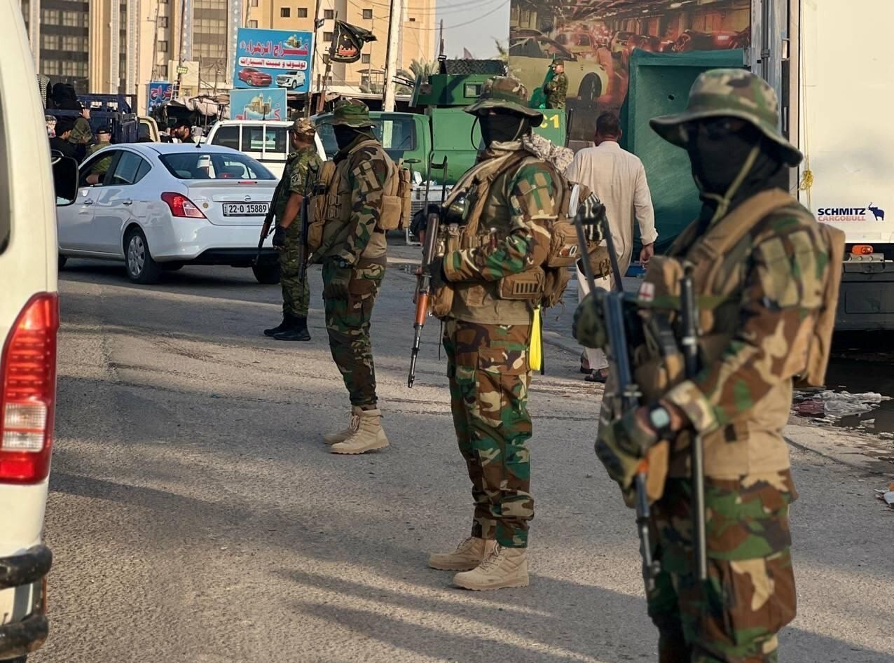 آماده باش الحشدالشعبی برای تامین امنیت اربعین + تصاویر