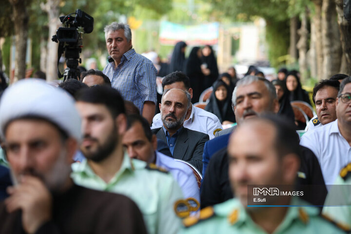 مراسم اربعین شهدای جنگ 12 روزه در اراک