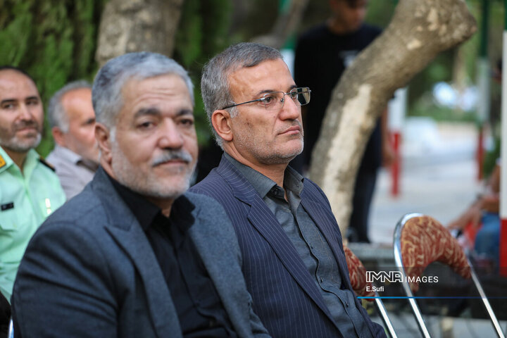 مراسم اربعین شهدای جنگ 12 روزه در اراک
