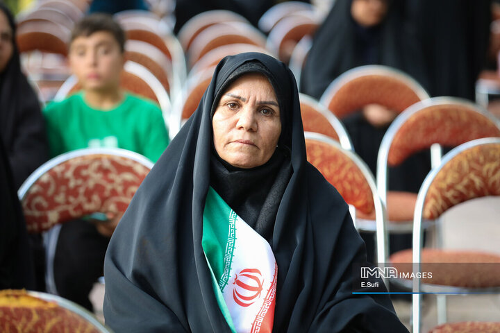 مراسم اربعین شهدای جنگ 12 روزه در اراک