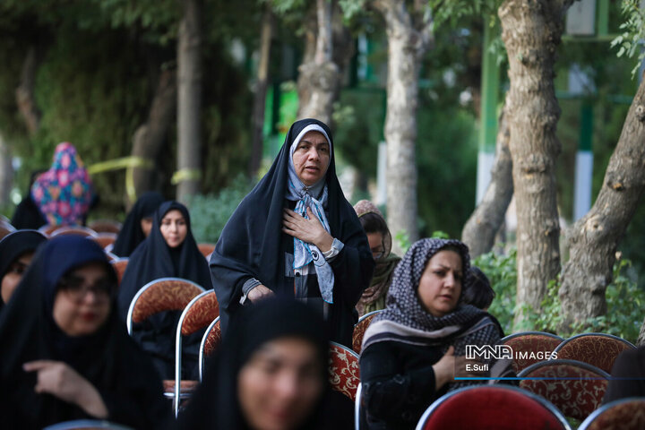 مراسم اربعین شهدای جنگ 12 روزه در اراک