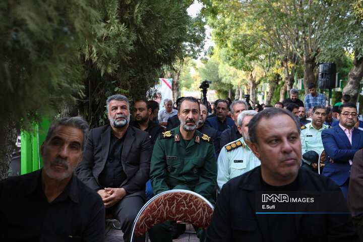 مراسم اربعین شهدای جنگ 12 روزه در اراک