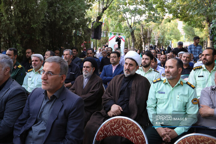 مراسم اربعین شهدای جنگ 12 روزه در اراک