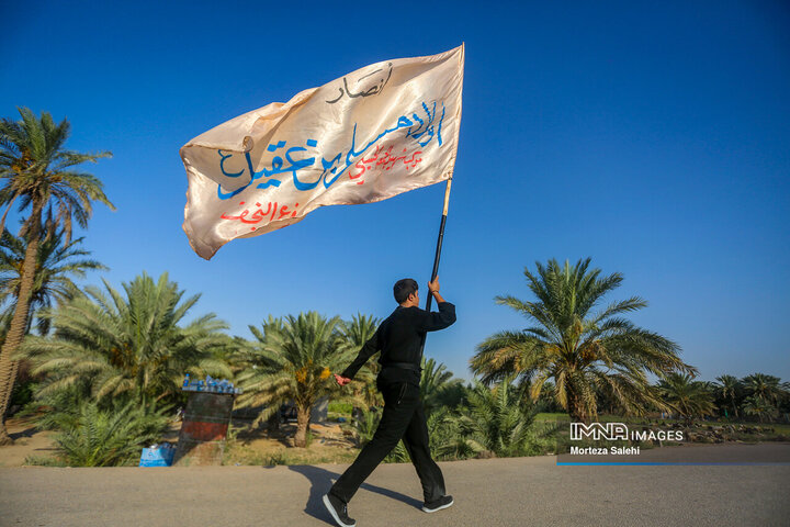 پیاد‌ه روی اربعین در مسیر طریق العلما
