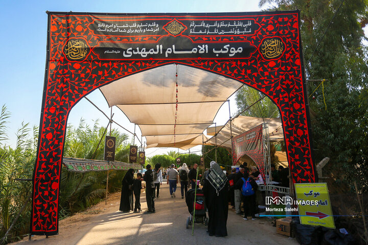پیاد‌ه روی اربعین در مسیر طریق العلما