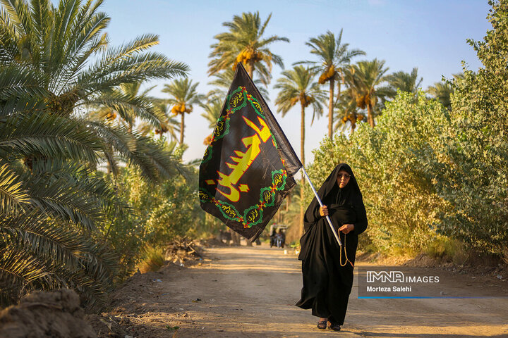 پیاد‌ه روی اربعین در مسیر طریق العلما