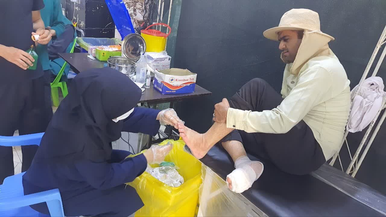 اینجا موکب سلامت است؛ طبابت با نیت زیارت