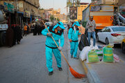 خدمت‌رسانی خادمان شهرداری اصفهان در کربلا نمادی از ارادت به امام حسین (ع) است