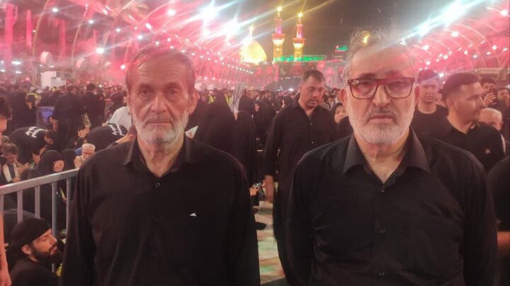 آخرین زیارت اربعین سردار شادمانی + عکس