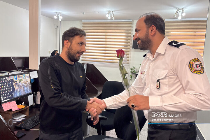 حضور مدیرعامل سازمان آتش‌نشانی و خدمات ایمنی شهرداری اصفهان در خبرگزاری ایمنا