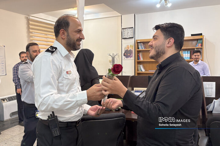 حضور مدیرعامل سازمان آتش‌نشانی و خدمات ایمنی شهرداری اصفهان در خبرگزاری ایمنا