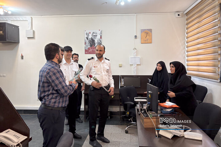 حضور مدیرعامل سازمان آتش‌نشانی و خدمات ایمنی شهرداری اصفهان در خبرگزاری ایمنا