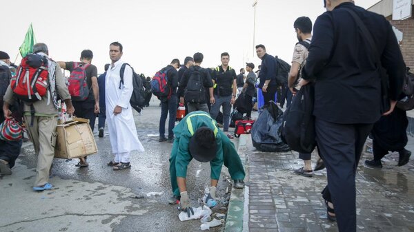 شهرداری تهران در خط مقدم خدمترسانی به زائران اربعین