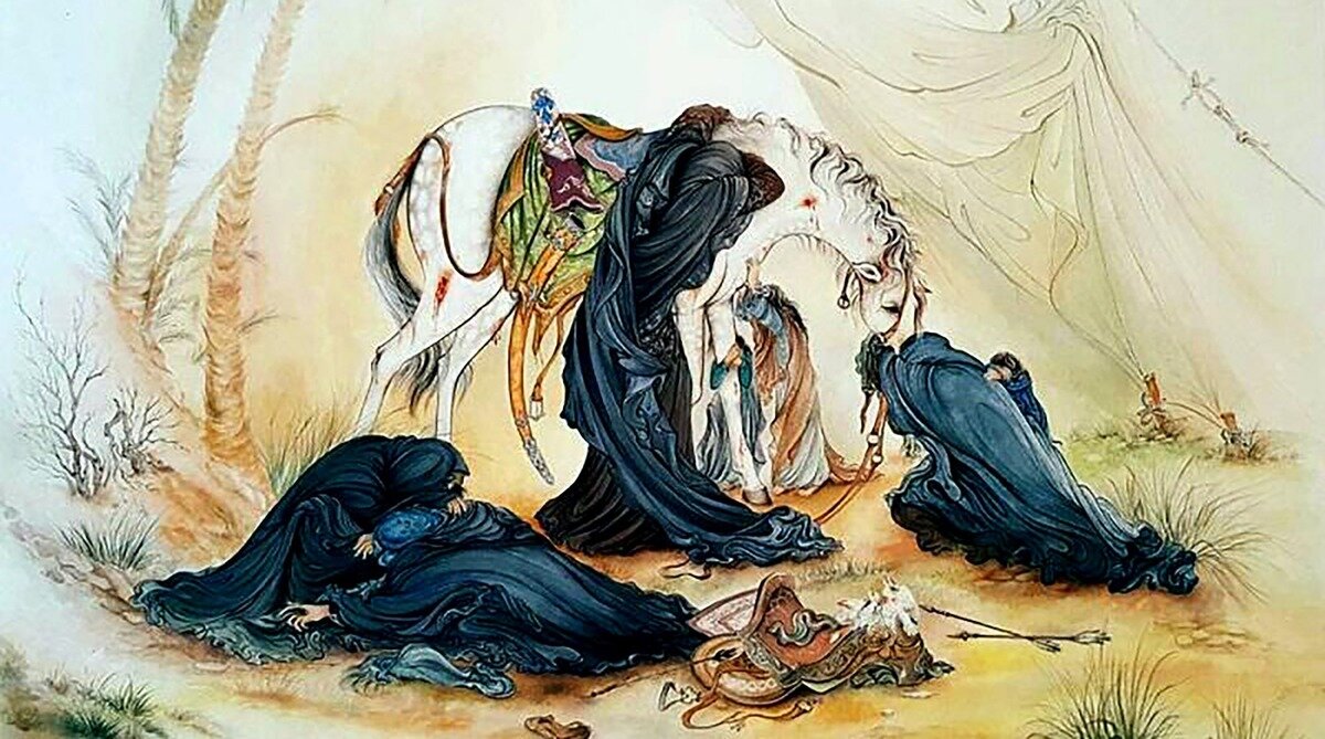 وداع با هنرمندی که آثارش رهبر انقلاب را به گریه انداخت