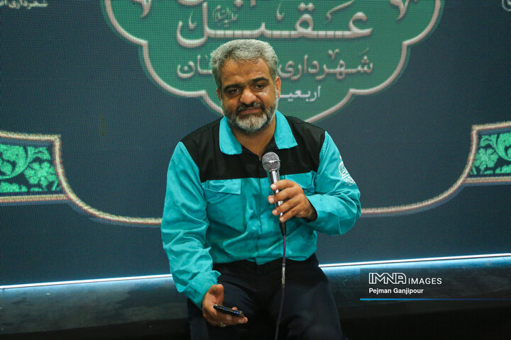 دیدار اعضای شورای شهر اصفهان با خادمان شهرداری در کربلا