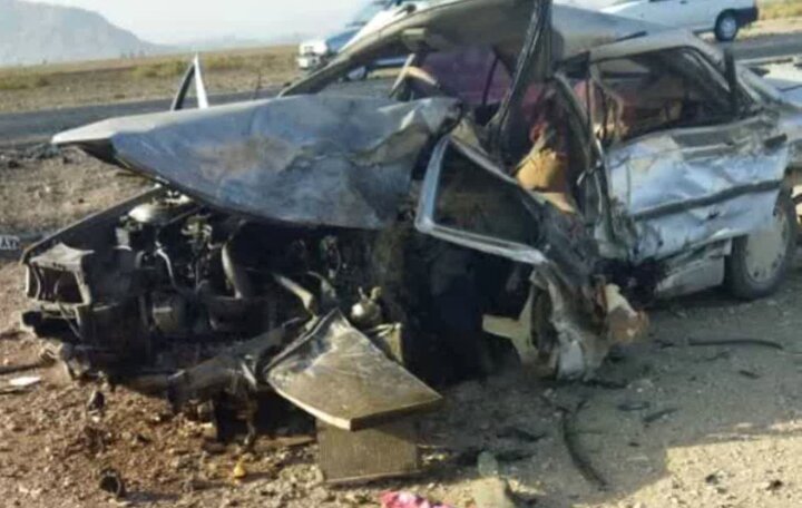 ۶ کشته و مصدوم در حادثه ترافیکی محور ارزوئیه به سلطان‌آباد