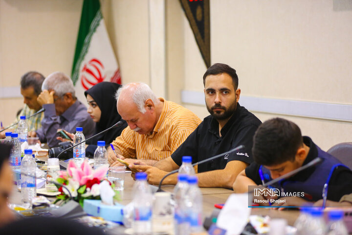 نشست خبری ستاد مردمی پیاده‌روی جاماندگان اربعین حسینی اصفهان