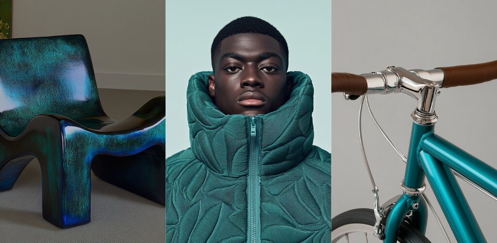 بهترین رنگهای مکمل برای Transformative Teal رنگ سال ۲۰۲۶ + تصاویر دکوراسیون لوکس و زیبا