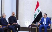 دیدار لاریجانی با السودانی/ امضای تفاهم امنیتی مشترک بین ایران و عراق