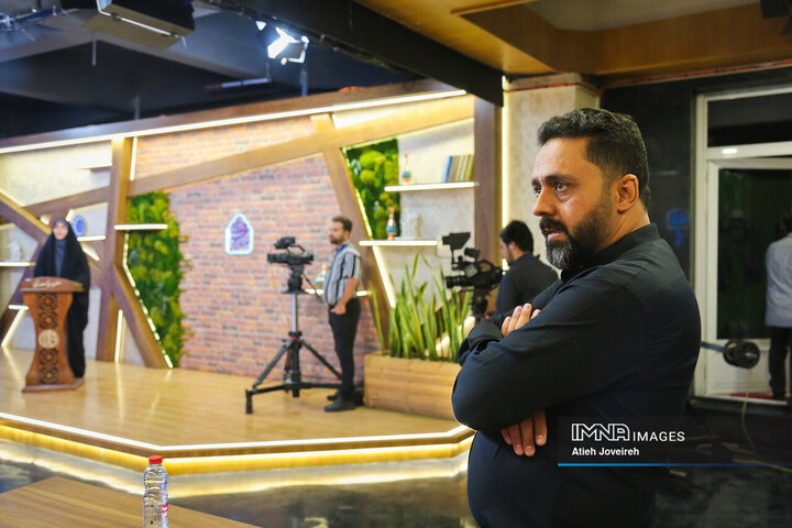 پشت صحنه برنامه تلویزیونی «اصفهان من»