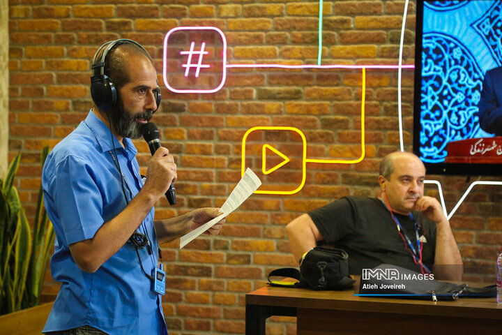 پشت صحنه برنامه تلویزیونی «اصفهان من»