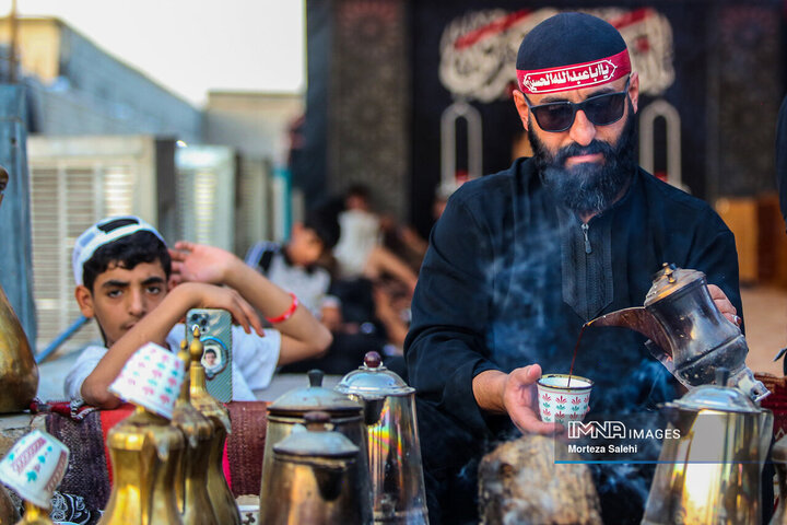 پیاده‌روی اربعین در مسیر نجف به کربلا