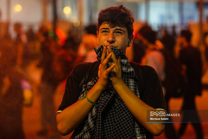 پیاده‌روی اربعین در مسیر نجف به کربلا