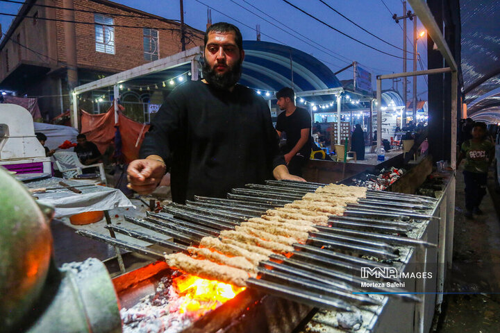 پیاده‌روی اربعین در مسیر نجف به کربلا