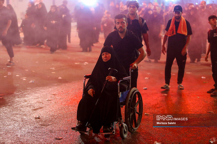 پیاده‌روی اربعین در مسیر نجف به کربلا