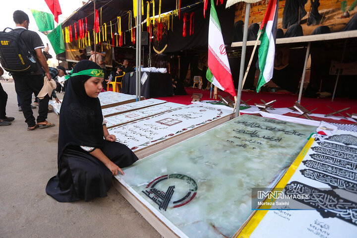 پیاده‌روی اربعین در مسیر نجف به کربلا