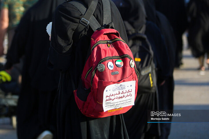 پیاده‌روی اربعین در مسیر نجف به کربلا