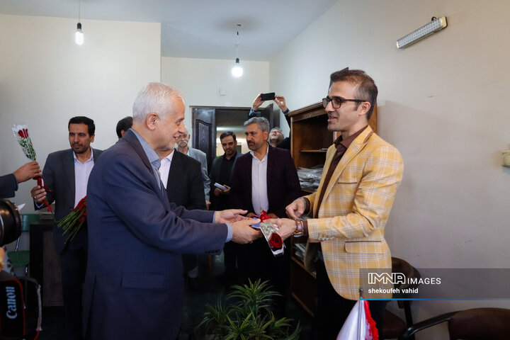 حضور شهردار اصفهان در مجتمع فرهنگی مطبوعاتی اصفهان