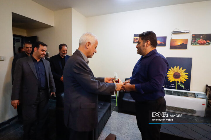 حضور شهردار اصفهان در مجتمع فرهنگی مطبوعاتی اصفهان