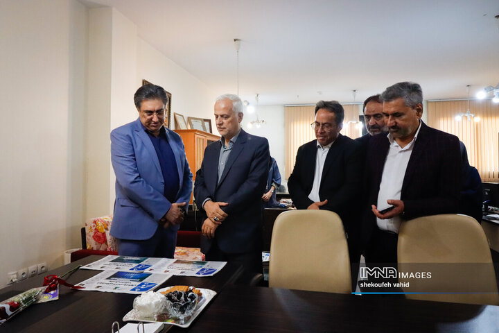 حضور شهردار اصفهان در مجتمع فرهنگی مطبوعاتی اصفهان